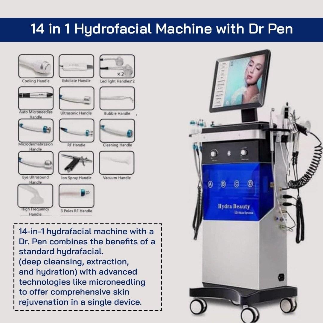 14 in 1 hydrofacial machine